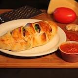 Mia Pizzeria's Chicken Stromboli Deluxe in Indianapolis, IN