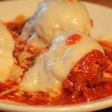 Mia Pizzeria's meatballs with cheese in Indianapolis